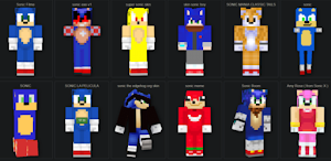 Top skin sonic: | for Mcpe 2021 Screenshot 0