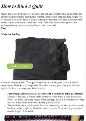 Quilting Tutorials Screenshot 1