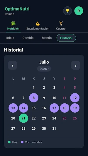 OptimaNutri Screenshot 3
