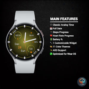 Elemental Clock - watch face Screenshot 1
