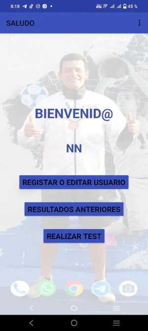 TEST DE LEGER Screenshot 0