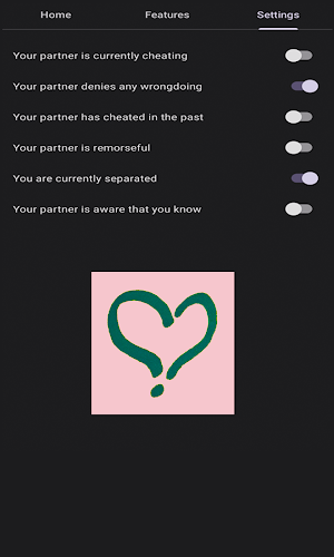 Support: Cheating Partner? Screenshot 1