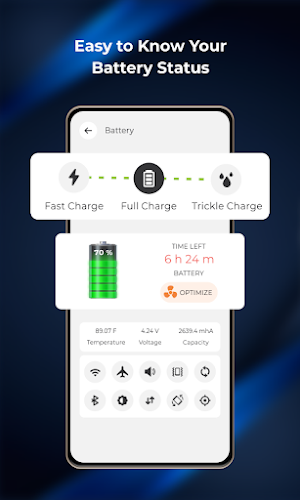 Safe Battery Full Charge Alarm Screenshot 0