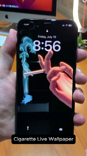 Cigarette Live Wallpaper Screenshot 0