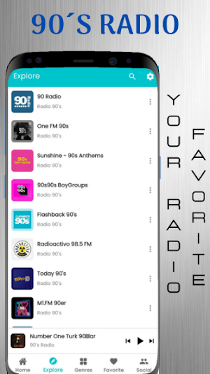90s Radio Screenshot 1