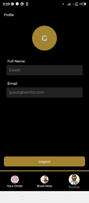 Barbershop App Screenshot 2