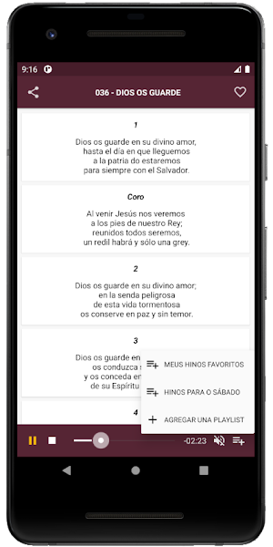 HIMNARIO ADVENTISTA Screenshot 2