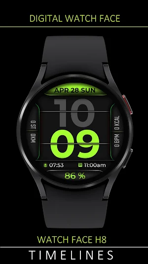 Watch Face H8 Screenshot 0