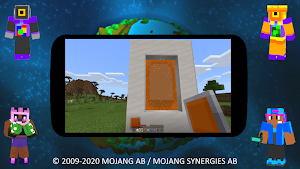 Portals Mod MCPE Screenshot 1