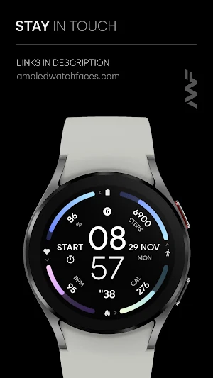 Awf Infograph - watch face Screenshot 3