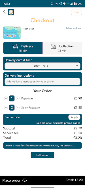 Chutney's Indian Takeaway Screenshot 3