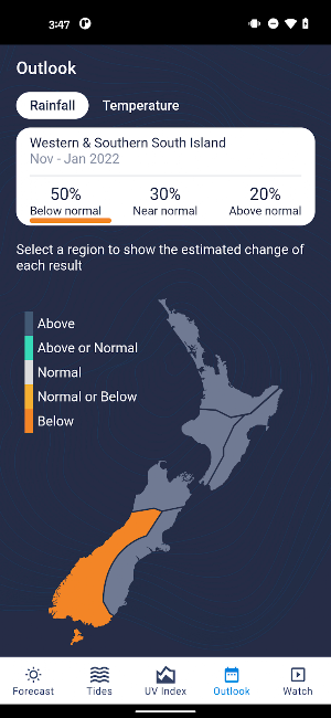 NIWAWeather Screenshot 3
