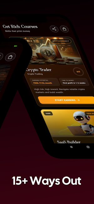 Escape 9-5: Get Rich Courses Screenshot 2