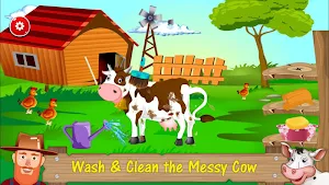 Cow Farm Day - Farming Simulator Screenshot 2