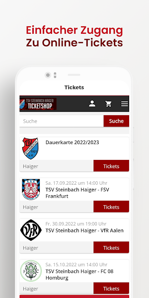 TSV-Fan-App Screenshot 2