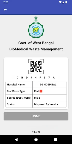 WB-BioMedical Waste Management Screenshot 1