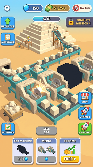 Block Cutter Pyramid Screenshot 1