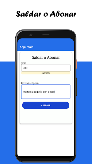 Appuntalo: Prestamos y Fiados Screenshot 3
