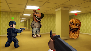 Nextbots Backroom: Meme Hunter Screenshot 2