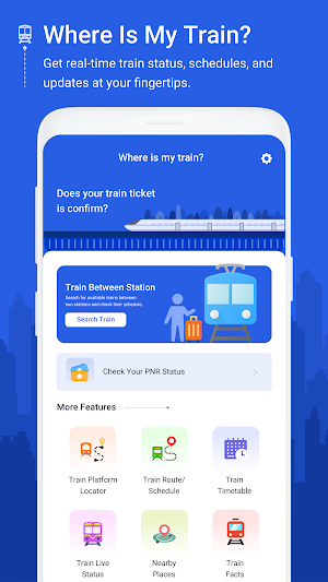 Track My Train: Train Status Screenshot 1
