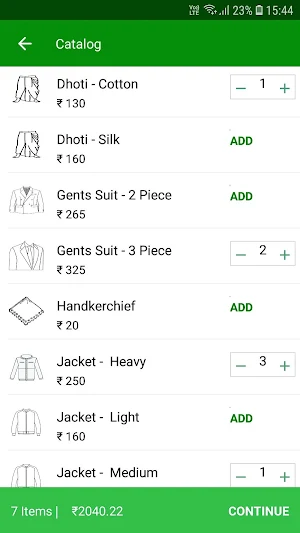 Fabklean Consumer App Screenshot 3