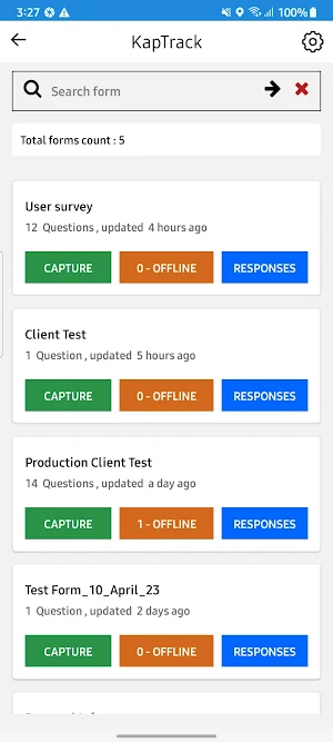 KapTrack Screenshot 3
