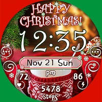 Christmas Time Watch Face