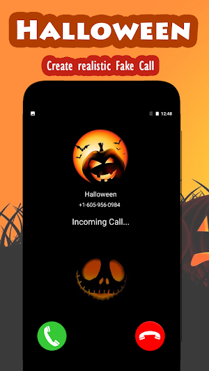 Halloween Prank calling Screenshot 0