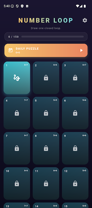 Number Loop - Logic Puzzle Screenshot 2