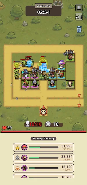 Merge Maze Defense Screenshot 3