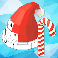 Xmas PolyArt Color By Numbers