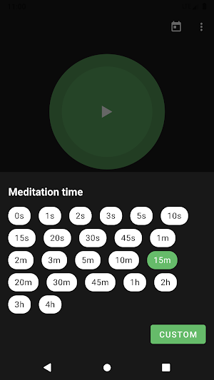 Simple Meditation Timer - Unguided meditation Screenshot 3