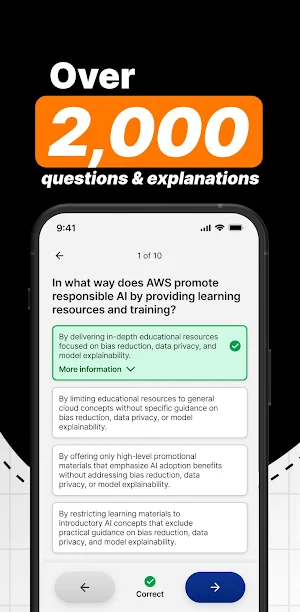 AWS Certified AI Practitioner Screenshot 1