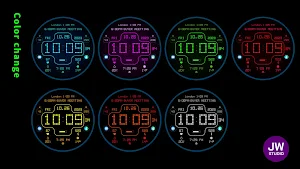 JW118 jwstudio watchface Screenshot 2