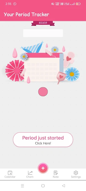 FemCycle - Period Tracker App Screenshot 1