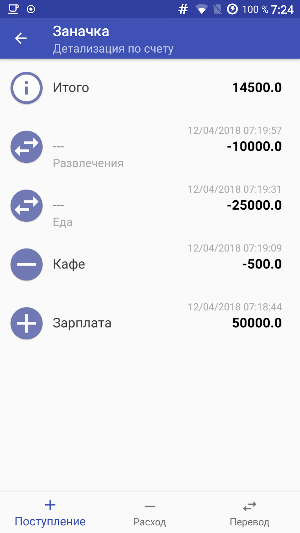 Finance on groups Screenshot 2
