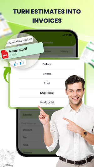 Simple Invoice: Estimate Maker Screenshot 2