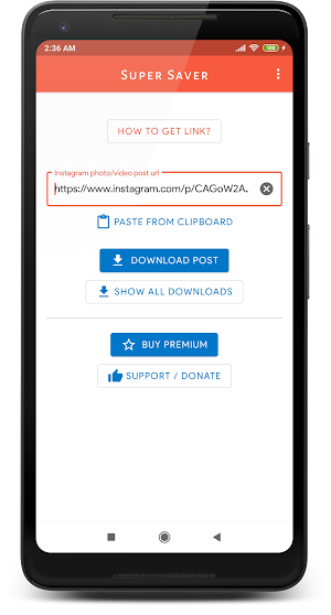 Super Saver - Video downloader Screenshot 0