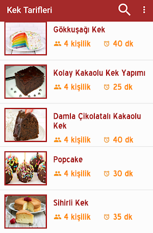 İnternetsiz Kek Tarifleri 100+ Screenshot 2