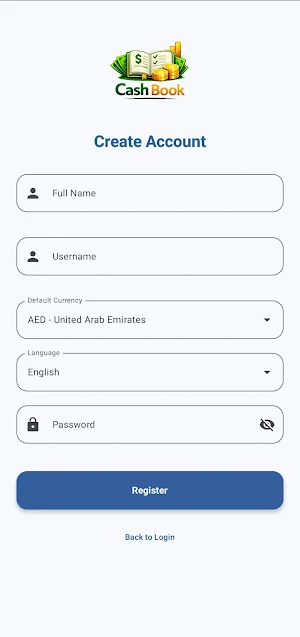 Cash Book Screenshot 2