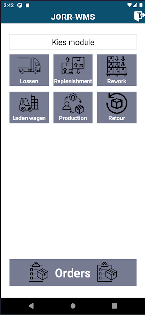 Jorr-WMS Screenshot 2