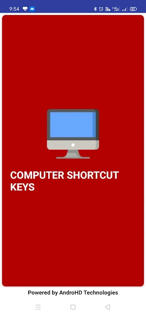 Computer Shortcut keys (All in Screenshot 0