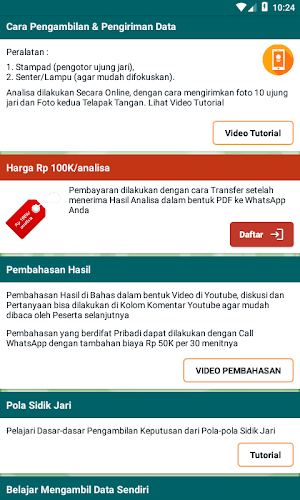Analisa Bakat Online Screenshot 1