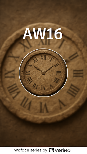 AW16 - Stone Age Watch Face Screenshot 0