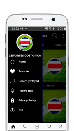 Emisoras Deportivas Costa Rica Screenshot 0