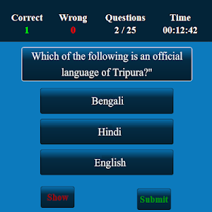 Tripura MCQ Screenshot 2