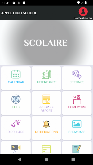 Scolaire Parent App Screenshot 1
