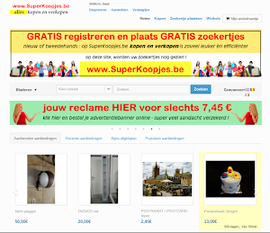 SuperKoopjes  de site waar je  Screenshot 0