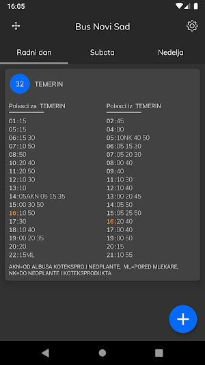 Red vožnje - Novi Sad Screenshot 0