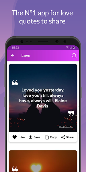 Love Quotes - True Love Quotes Screenshot 0